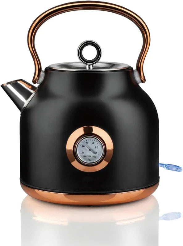 1.7L Electric Water Kettle Black - Mekamart Australia