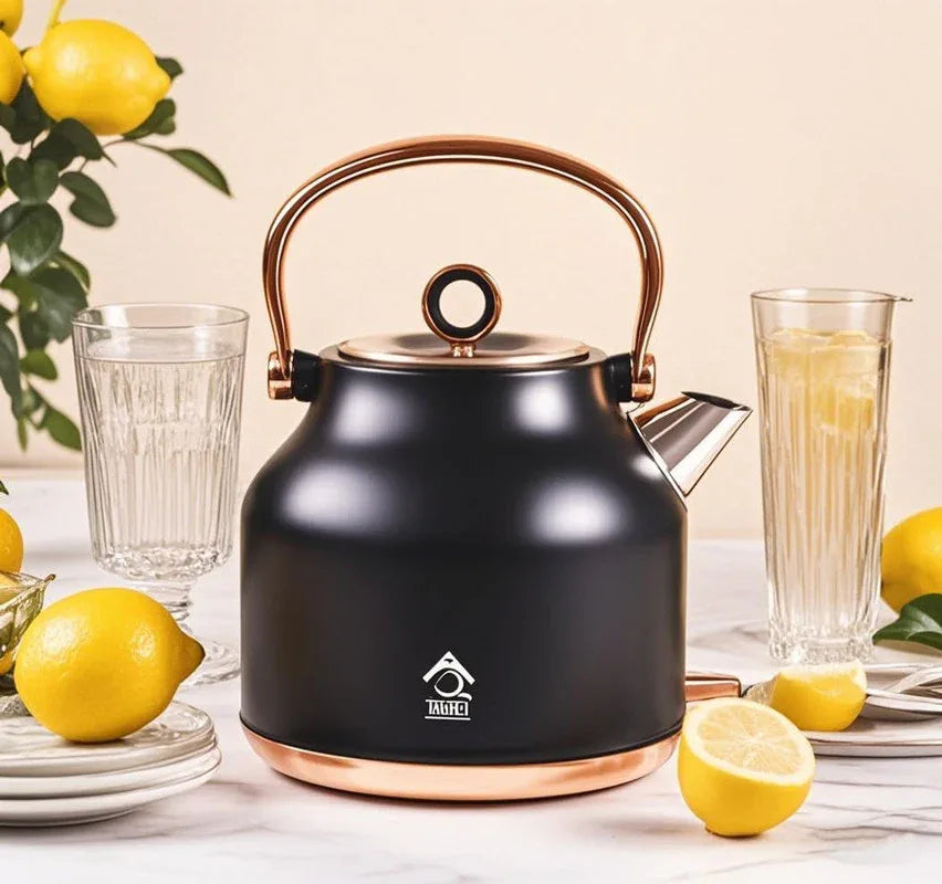 1.7L Electric Water Kettle Black - Mekamart Australia