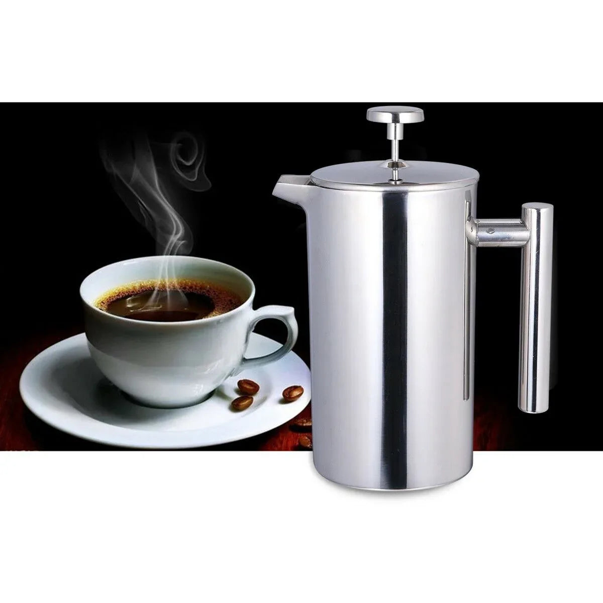 French Press Coffee Maker 350ml - Mekamart Australia
