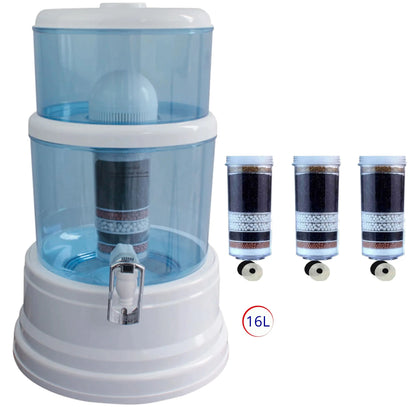 16 Litre Bench top Filter with 3 Fluoride Reduction Filters - Mekamart Australia