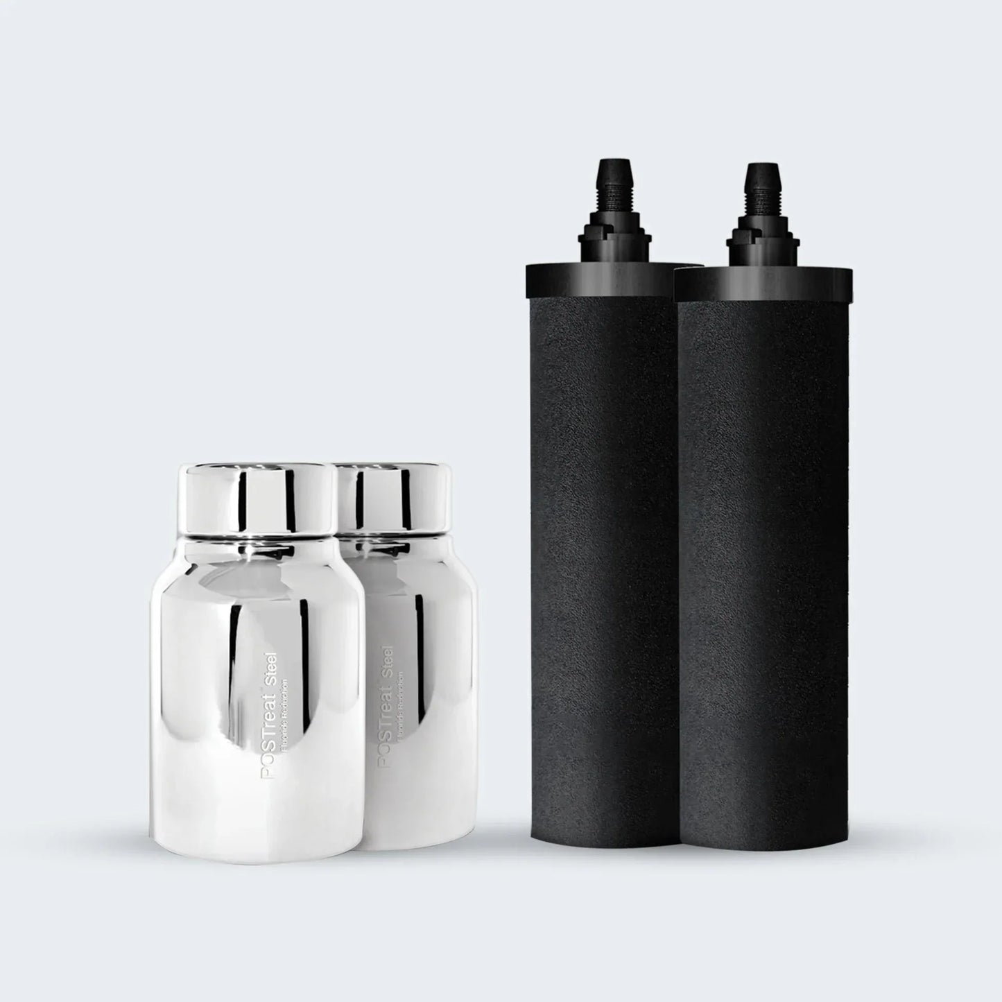 Phoenix 8L Stainless Steel Gravity Water Filter + POSTreat Fluoride cartridges - Mekamart Australia