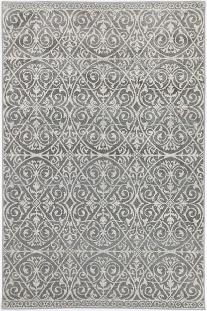 delicate-katherine-grey-ivory-rug 160x230 - Mekamart Australia