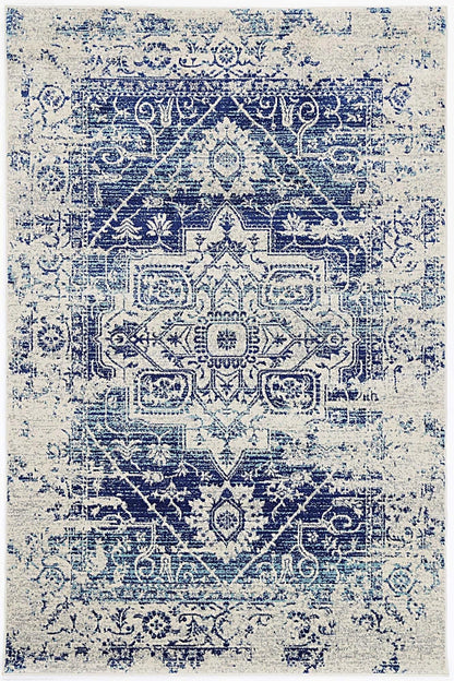 delicate-audrey-ivory-navy-rug 80x300 - Mekamart Australia