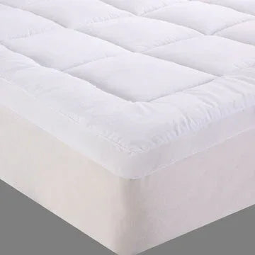 bamboo cotton fitted mattress topper queen - Mekamart Australia