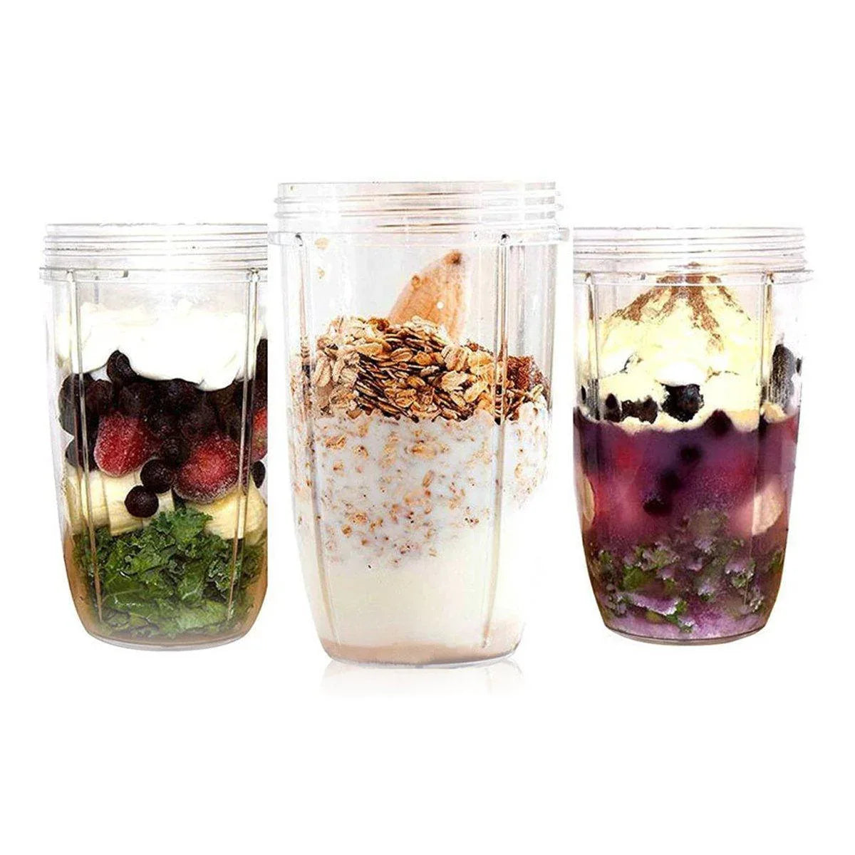 Blender Cups 32OZ 24OZ 18OZ Replacement Accessories Juicer Ice Crushing Blades - 32oz - Mekamart Australia