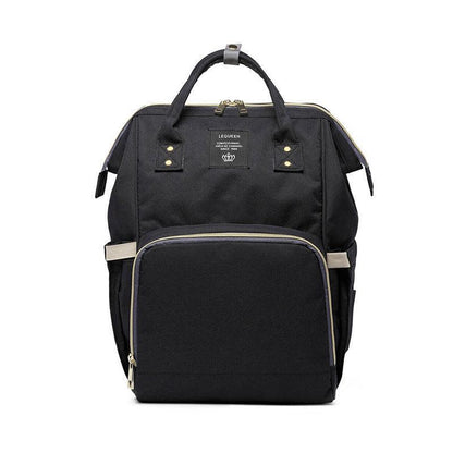Luxury Multifunctional Diaper Nappy Backpack Maternity Mummy Changing Bag - Wavy Grain - Mekamart Australia