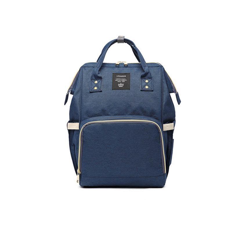 Luxury Multifunctional Diaper Nappy Backpack Maternity Mummy Changing Bag - Wavy Grain - Mekamart Australia