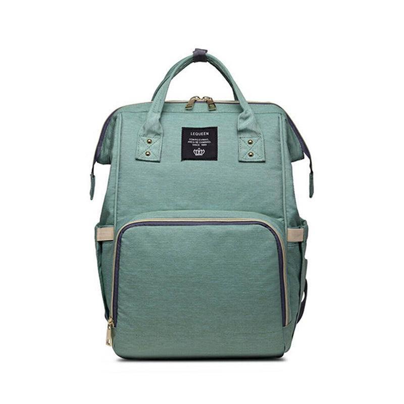 Luxury Multifunctional Diaper Nappy Backpack Maternity Mummy Changing Bag - Wavy Grain - Mekamart Australia
