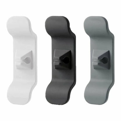 Cord Organizer Wrap Holder 4pcs Kitchen Appliance Cable Winder Adhesive Clip - 4PCS White - Mekamart Australia
