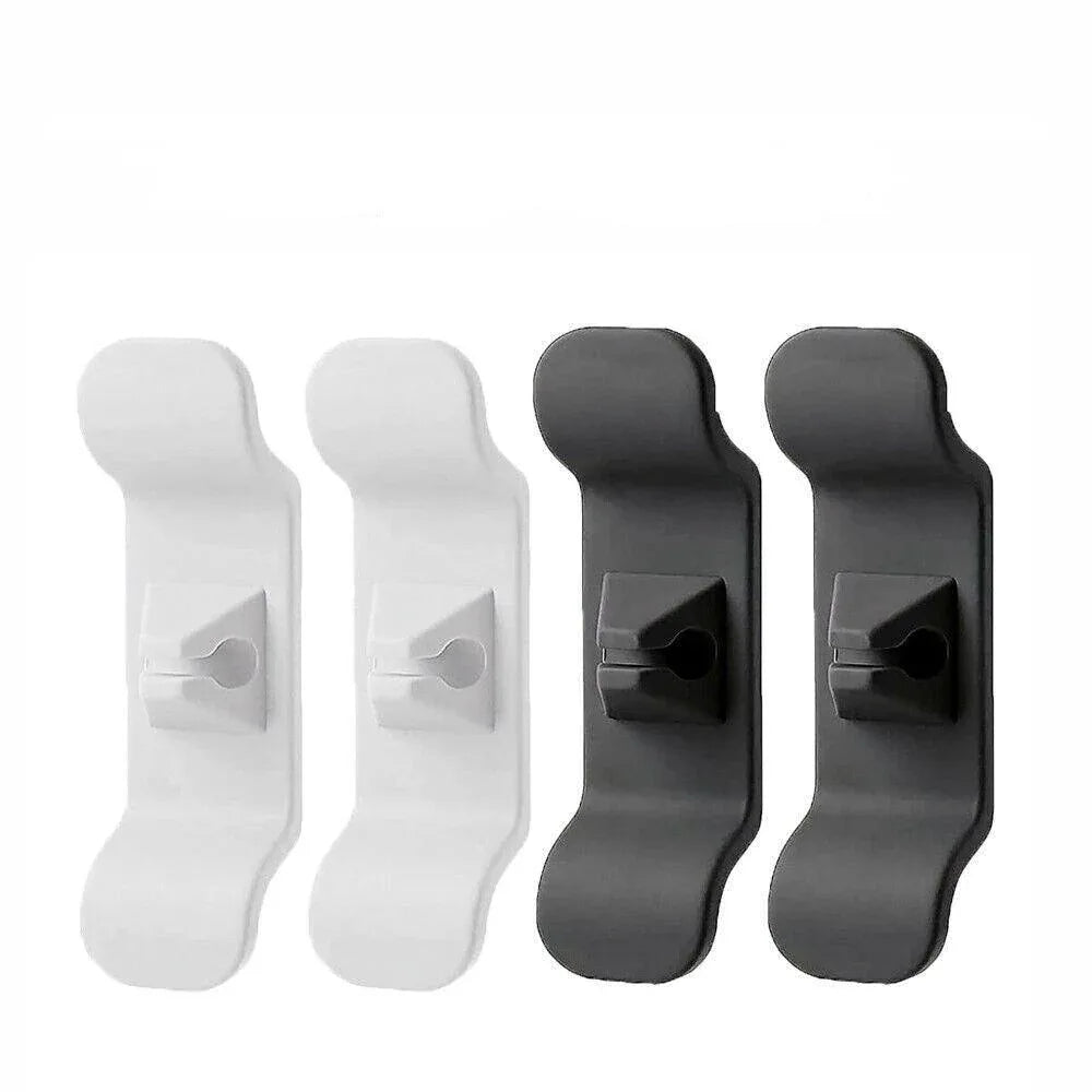 Cord Organizer Wrap Holder 4pcs Kitchen Appliance Cable Winder Adhesive Clip - 4PCS White - Mekamart Australia