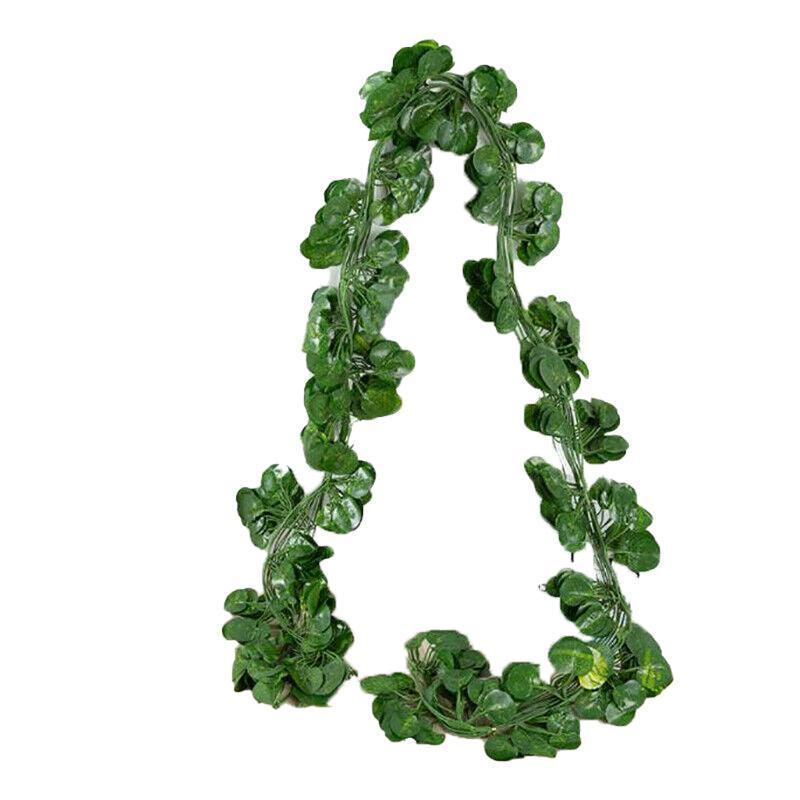 12 X 2M Artificial Ivy Vine Fake Foliage Flower Hanging Leaf Garland Plant Party - Begonia Leaves - Mekamart Australia