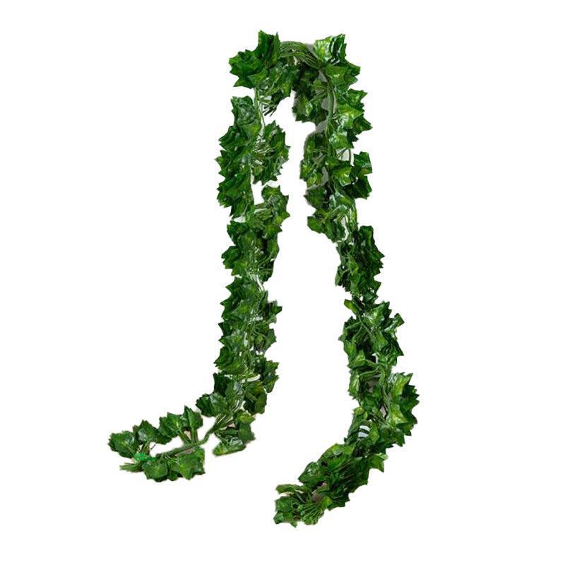 12 X 2M Artificial Ivy Vine Fake Foliage Flower Hanging Leaf Garland Plant Party - Begonia Leaves - Mekamart Australia