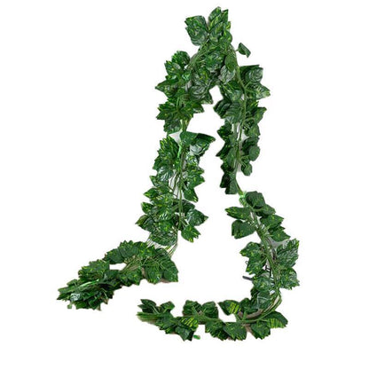12 X 2M Artificial Ivy Vine Fake Foliage Flower Hanging Leaf Garland Plant Party - Begonia Leaves - Mekamart Australia