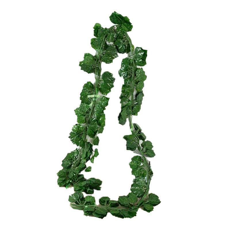12 X 2M Artificial Ivy Vine Fake Foliage Flower Hanging Leaf Garland Plant Party - Scindapsus Leaves - Mekamart Australia