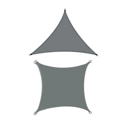 Waterproof Outdoor Shade Sail Garden Sun Canopy UV Protection Patio Awning Cloth - 4x4x4m Triangle - Mekamart Australia