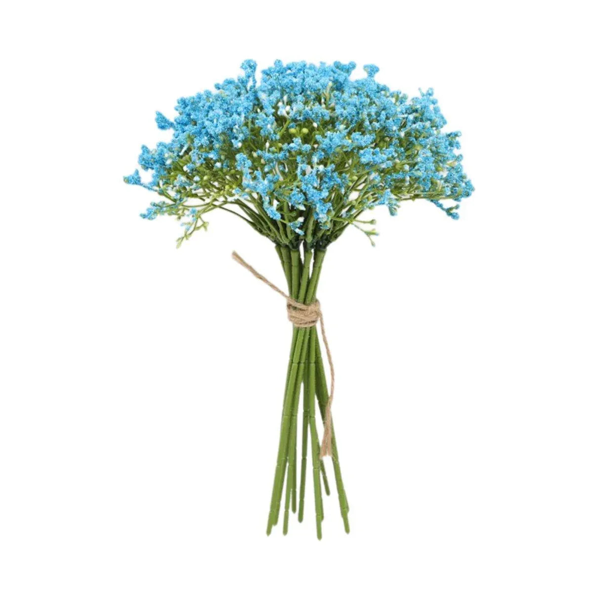 16pcs Artificial Foam Full Star Flowers Wedding Bouquet Home Decor Simulation - Blue - Mekamart Australia