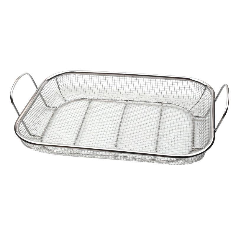Stainless Steel Square Barbecue Basket Multifunctional Tray Grilling Vegetables - Mekamart Australia
