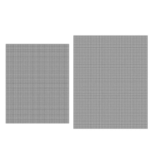 3/6/10PCS Non-Stick BBQ Grill Mat Mesh Liner Cooking Barbecue Sheet Baking Pad - 40X30cm-3PCS - Mekamart Australia