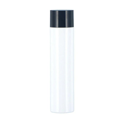 50/100/150ml Plastic Toner Lotion Bottles Refillable Travel Cosmetic Containers - Black Lid + Transparent Bottle - 100ml - Mekamart Australia
