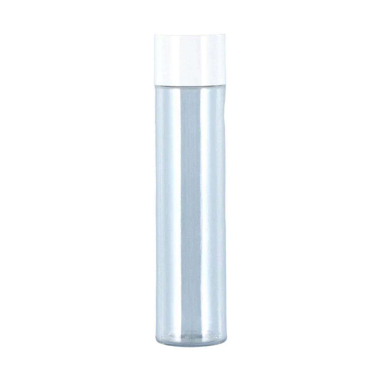 50/100/150ml Plastic Toner Lotion Bottles Refillable Travel Cosmetic Containers - White Lid + White Bottle - 150ml - Mekamart Australia