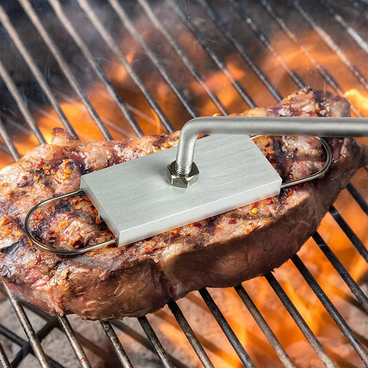 Alphabet Fire Branding Barbecue Grill Tool Custom Branding Iron for BBQ Meat - Mekamart Australia