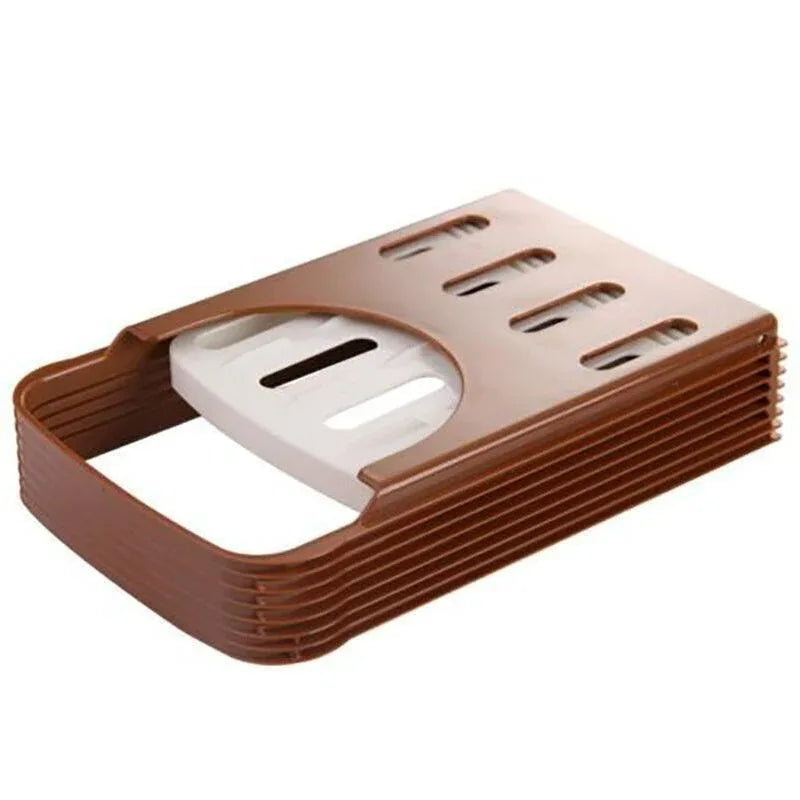 Foldable Bread Slicer Cutting Guide for Loaf Toast Adjustable Thickness - Mekamart Australia