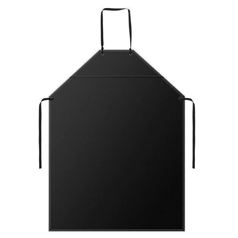 Waterproof Apron Pvc Apron Chef Butcher Work Heavy Duty Royal Black Best Quality - Mekamart Australia