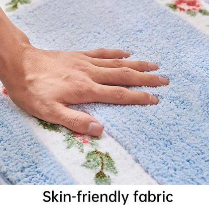 Non Slip Entry Mat Indoor Outdoor Mat Washable Foot Mat Foyer Bedroom - Pink - Mekamart Australia
