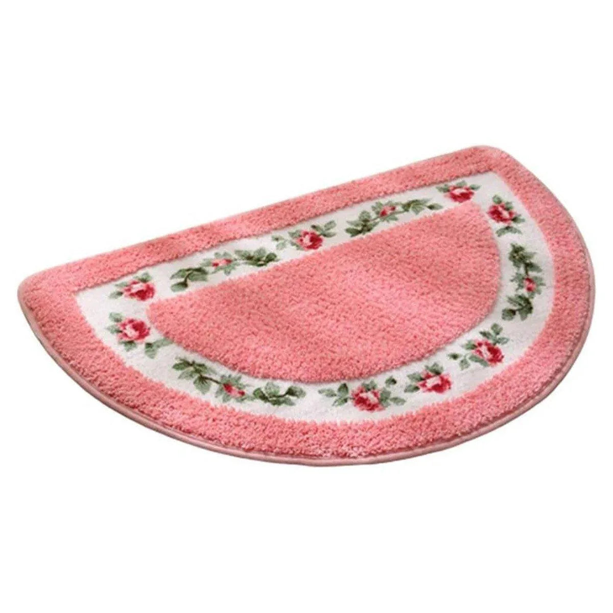 Non Slip Entry Mat Indoor Outdoor Mat Washable Foot Mat Foyer Bedroom - Pink - Mekamart Australia