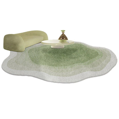 Shaped Cashmere Carpet Living Room Full Blanket Cloakroom Dressing Table - Blue - Mekamart Australia