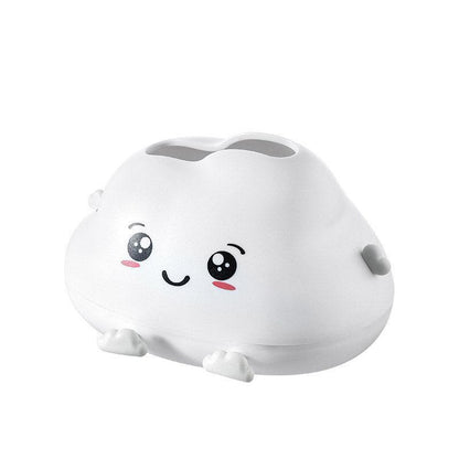 Cute Cartoon Clouds Plastic Tissue Box Desktop Drawer Organizer Storage Box - Mekamart Australia