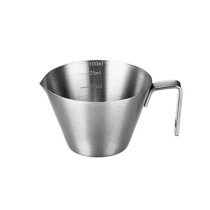 100ml Stainless Steel Coffee Extraction Measuring Cup Graduated Coffee Tool - Mekamart Australia