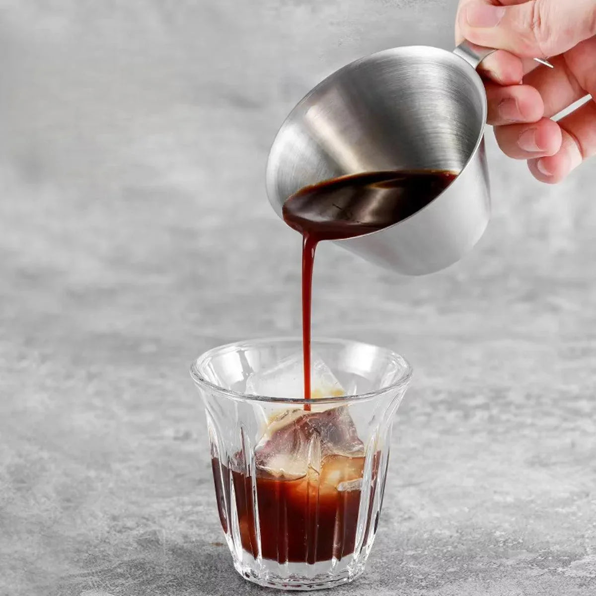 100ml Stainless Steel Coffee Extraction Measuring Cup Graduated Coffee Tool - Mekamart Australia