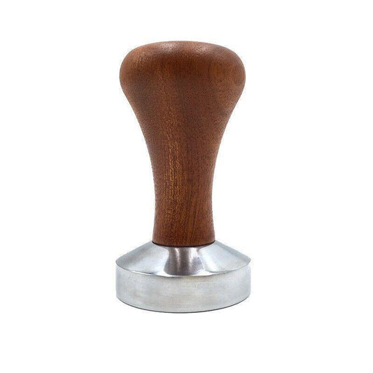 51mm Coffee Tamper Aluminum Alloy Base Wooden Handle for Espresso Machine - Mekamart Australia