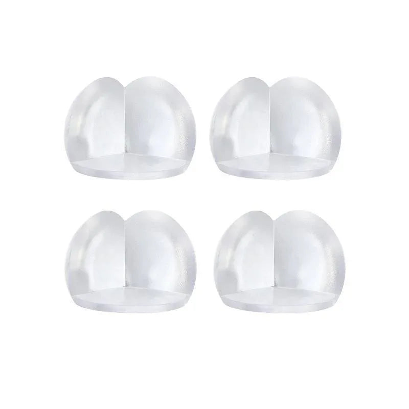 Transparent PVC Table Corner Guards Anti-Collision Protective Covers for Furniture - 4 PCS - Mekamart Australia