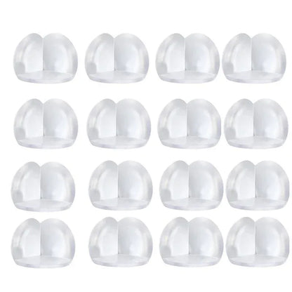 Transparent PVC Table Corner Guards Anti-Collision Protective Covers for Furniture - 4 PCS - Mekamart Australia