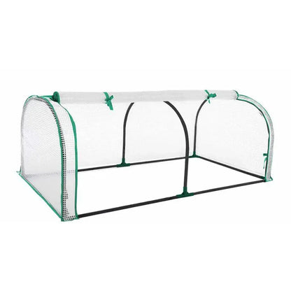 PVC Greenhouse Cover Replacement Plant Tent Garden Shelter No Frame - Transparent - Mekamart Australia