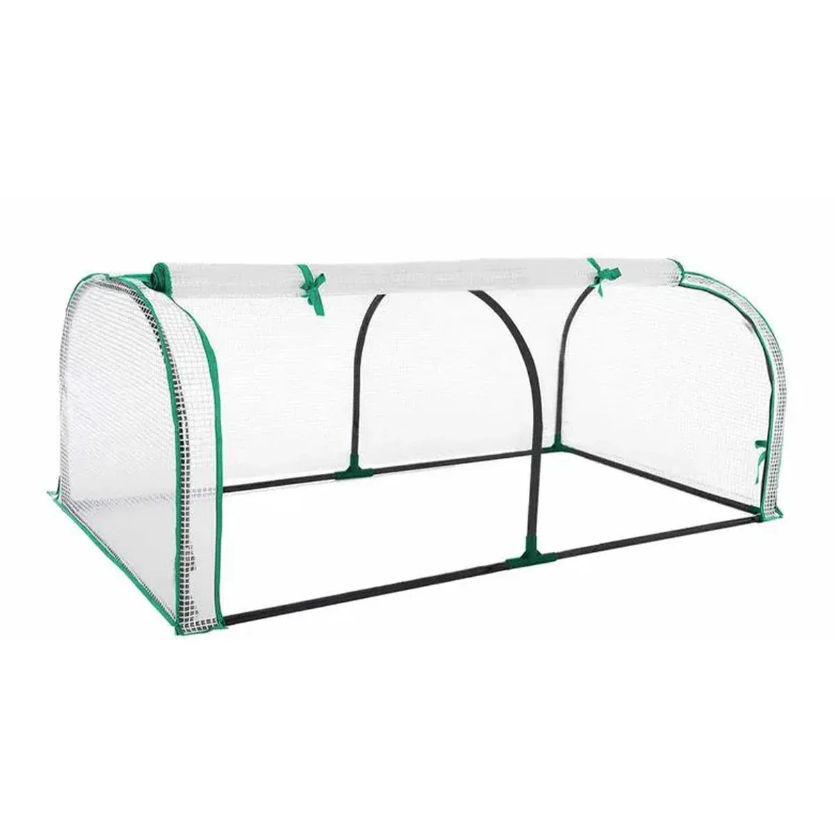 PVC Greenhouse Cover Replacement Plant Tent Garden Shelter No Frame - Grid - Mekamart Australia