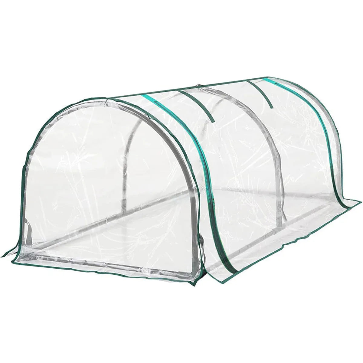 PVC Greenhouse Cover Replacement Plant Tent Garden Shelter No Frame - Grid - Mekamart Australia