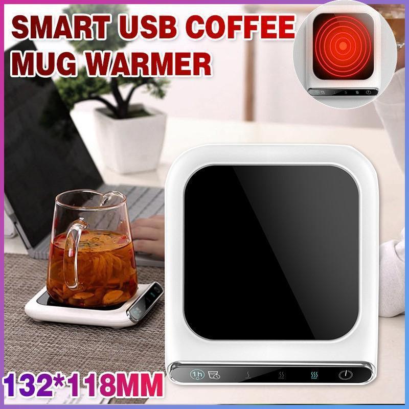 Smart USB Coffee Mug Warmer Pad for Tea Milk Cup Heating Plate - Mekamart Australia