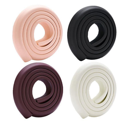 Foam Edge Guard Strip for Desks and Tables with Corner Protector Bumper Tape - Pink - Mekamart Australia