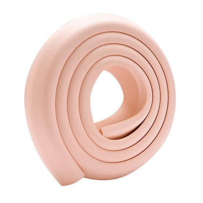 Foam Edge Guard Strip for Desks and Tables with Corner Protector Bumper Tape - Pink - Mekamart Australia
