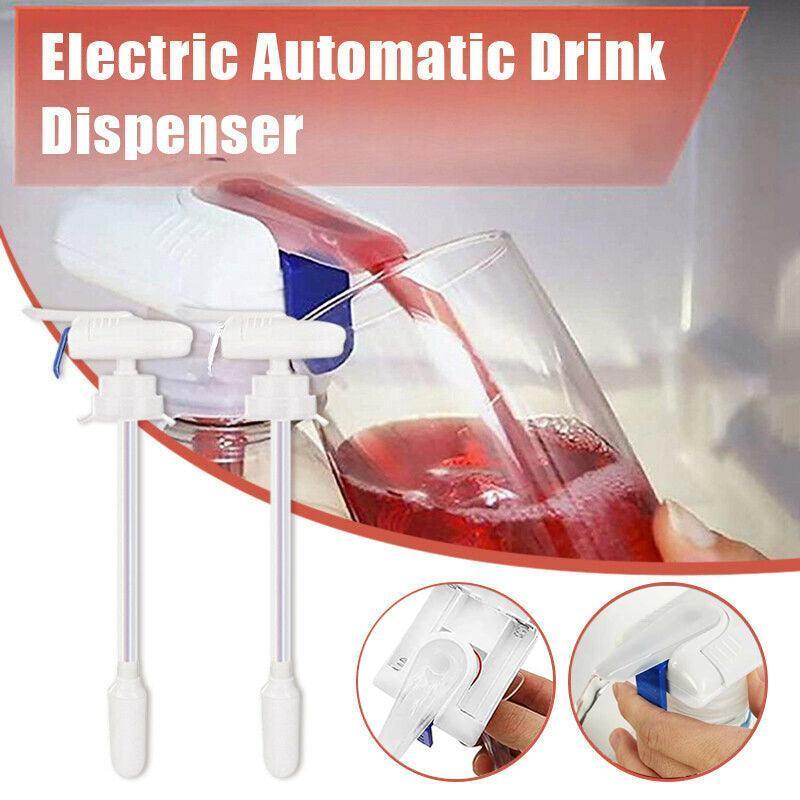Magic Tap Automatic Electric Water Drink Milk Dispenser Beverage Spill Proof White - 1PC - Mekamart Australia