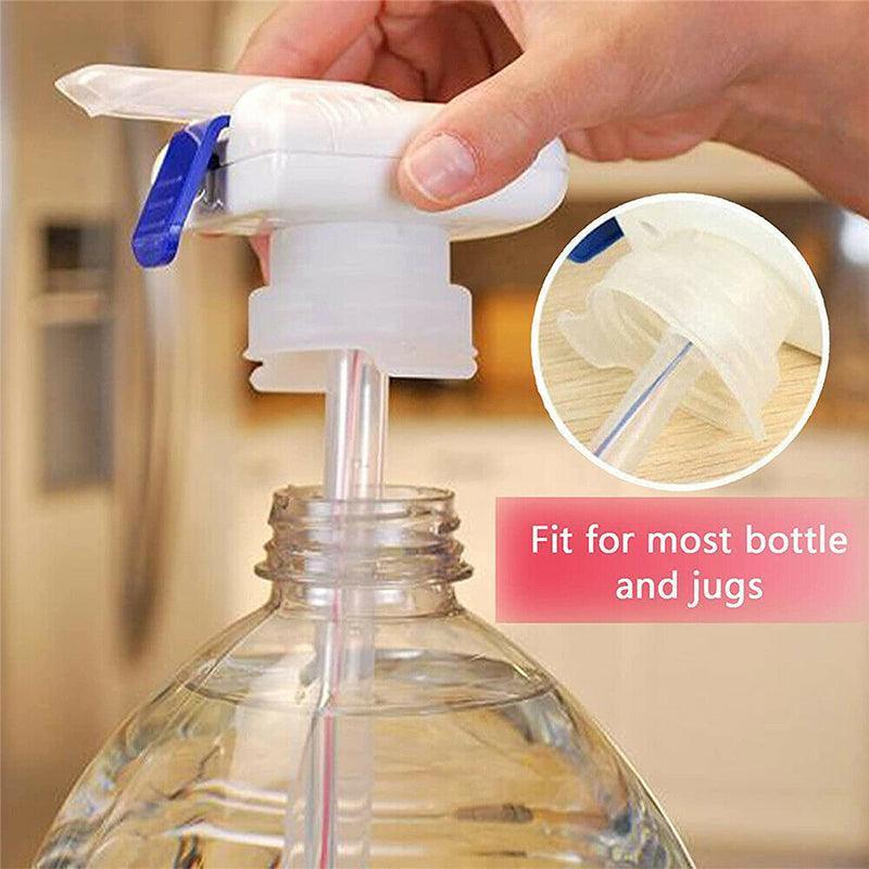Magic Tap Automatic Electric Water Drink Milk Dispenser Beverage Spill Proof White - 1PC - Mekamart Australia