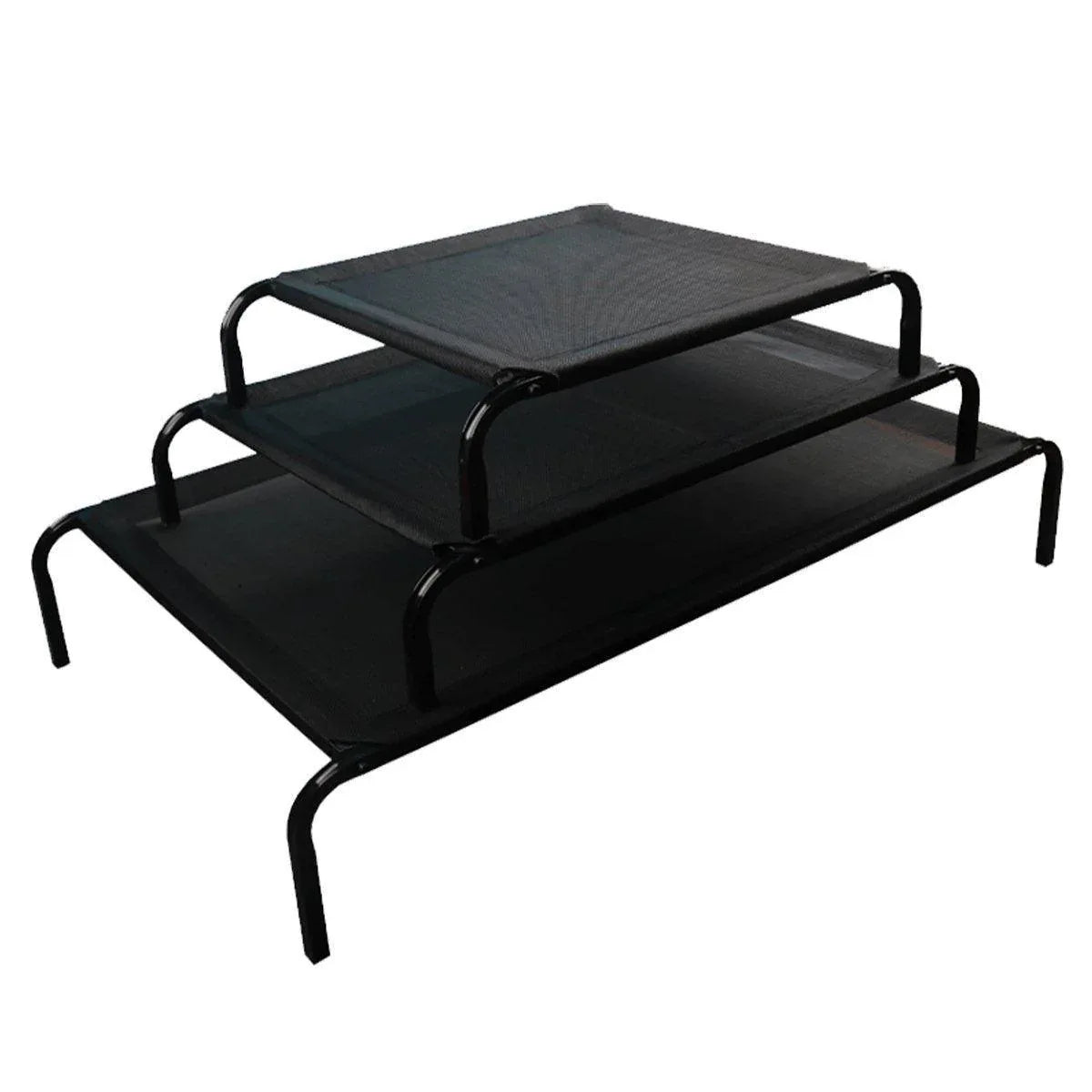 Heavy Duty Pet Raised Bed Elevated Trampoline Hammock Cat Dog Raised Deluxe - Replacement Mesh-S - Mekamart Australia