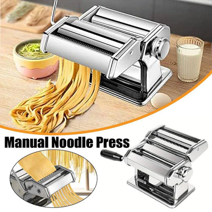 Manual Noodle Maker Dumpling Press Stainless Steel Noodle Machine Pasta Tool - Mekamart Australia