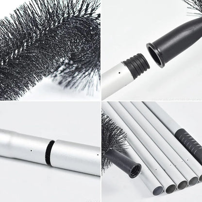 Gutter Cleaning Brush Roofing Tool with Pole 208cm for Long Splicing Gutter - Mekamart Australia