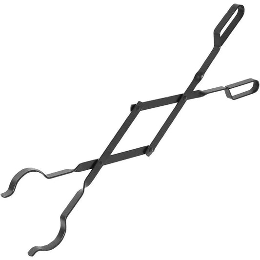 Folding Fireplace Tongs Grip Fire Pit Pliers Outdoor Indoor Fire Tools Durable - Mekamart Australia