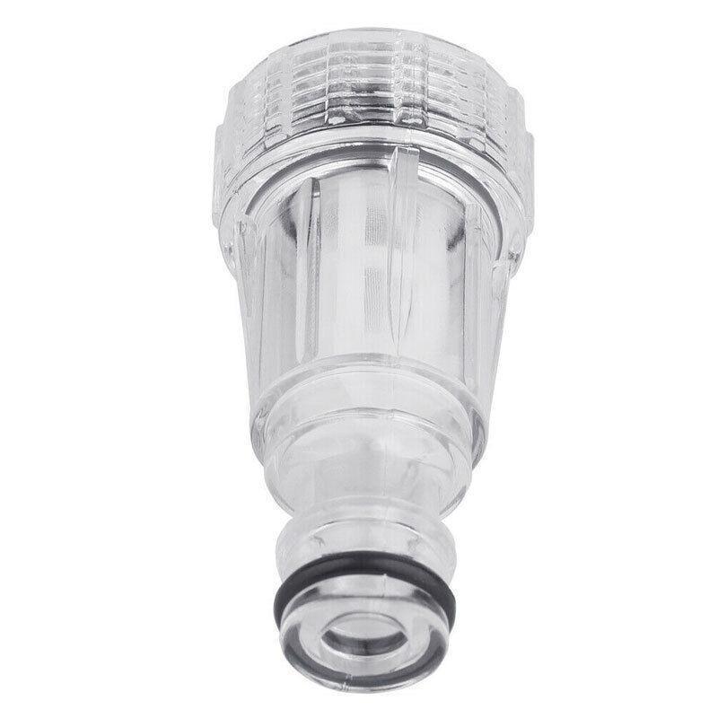 2PCS High Pressure Washer Inlet Filter Connector Fittings Transparent Adapter - Mekamart Australia