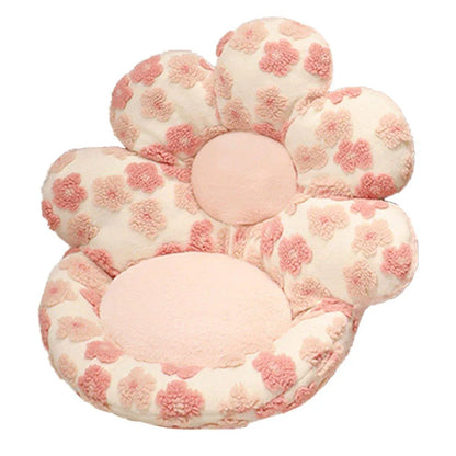 Cute Soft Seat Cushion Flower Shaped Lazy Sofa Pad for Office Chairs and Home Use - Green - Mekamart Australia